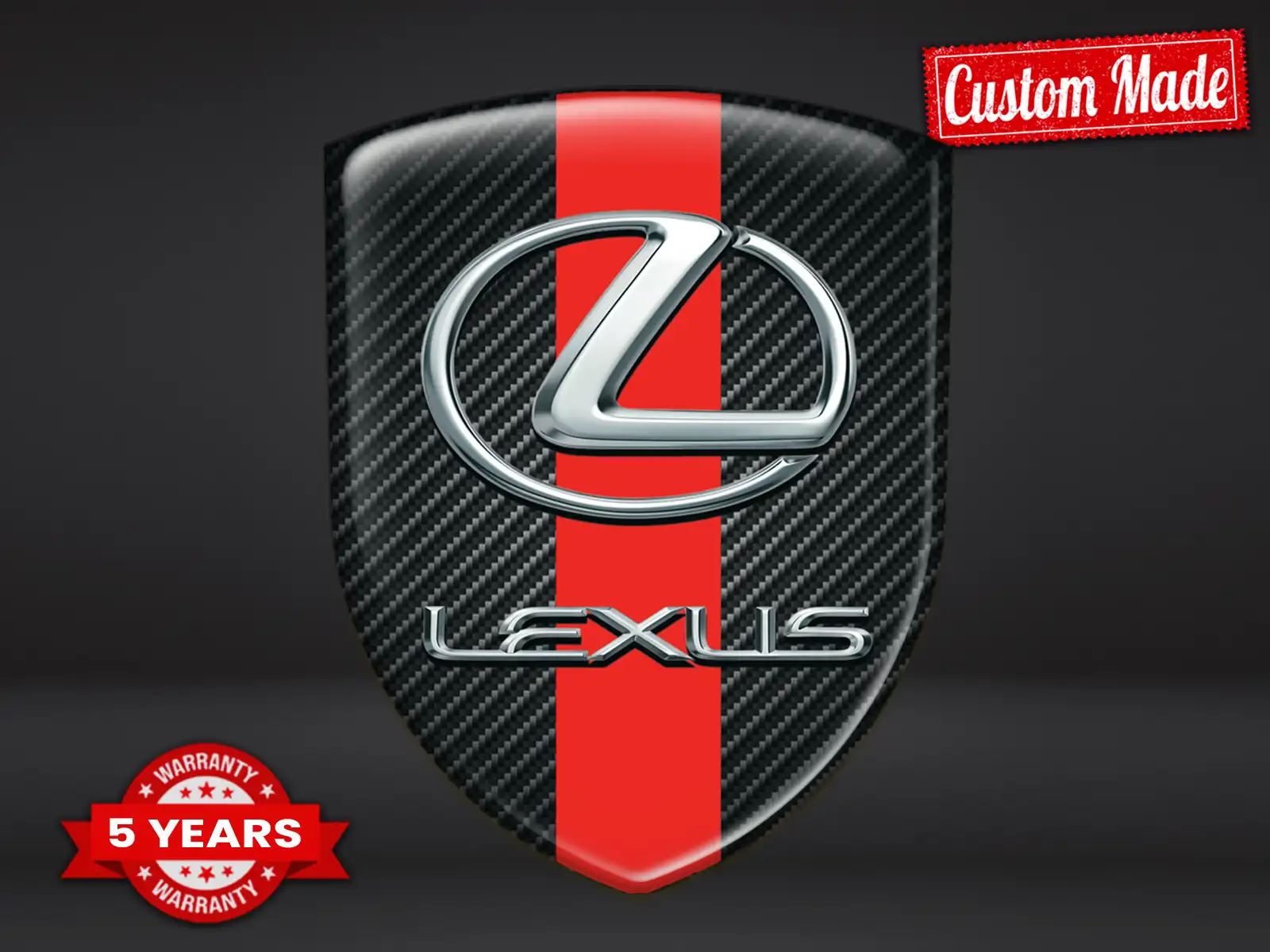 Lexus Mejores Pegatinas Parachoques Resistentes Alta Calidad